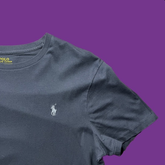 03 Grey Ralph Lauren T-shirt - Picture 2 of 4